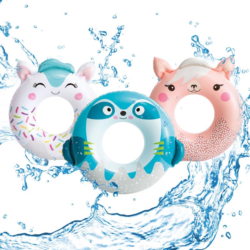 Swimming Ring Underarm Adult Thick Inflatable Pool Floating Ring Underarm Leak-proof Summer Outdoor Beach Party Buoy Fun Prevent